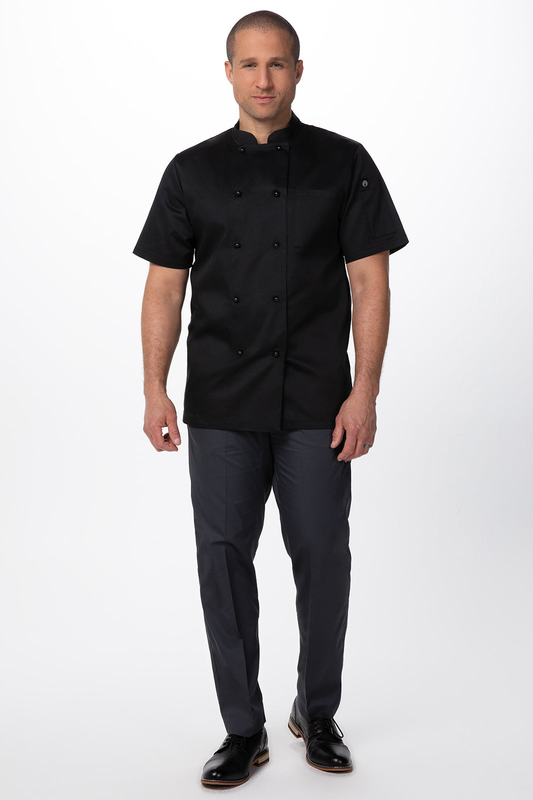 Chef Apparel Black Chef Shirt NEW ARRIVAL HEAD CHEF JACKET UNIFORM
