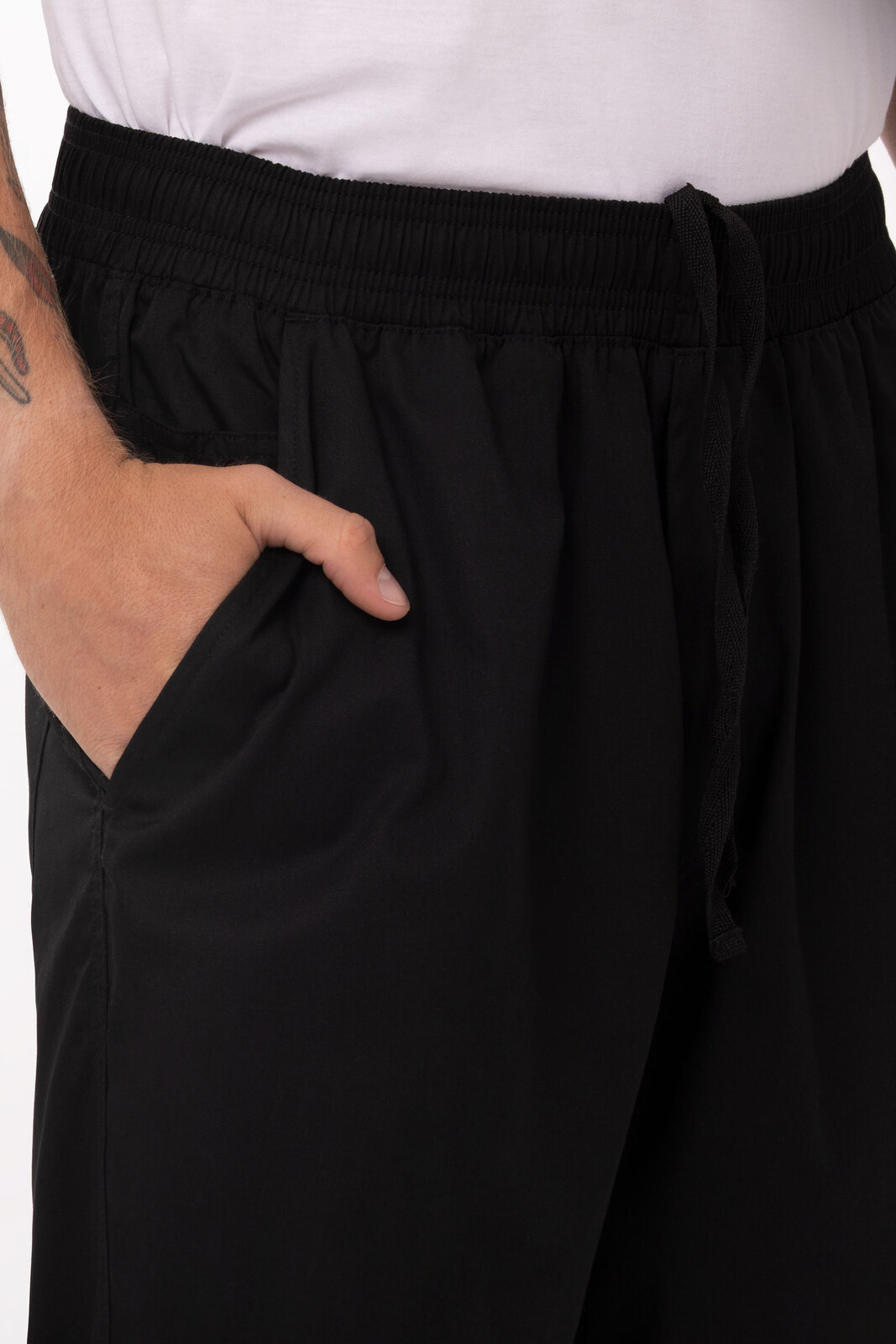 Chef Works Black Lightweight Baggy Chef Pants