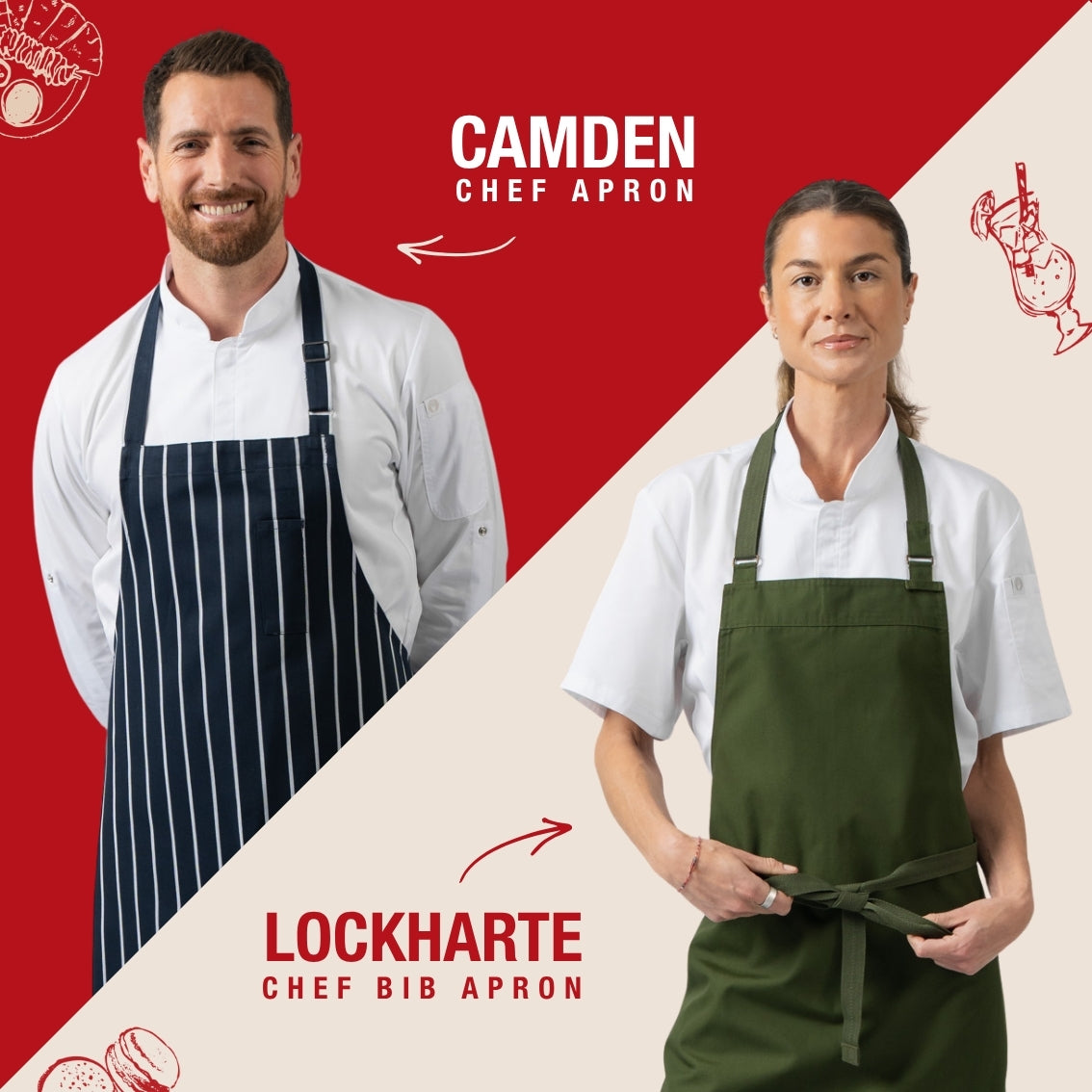 A New Era of Chef Bib Aprons