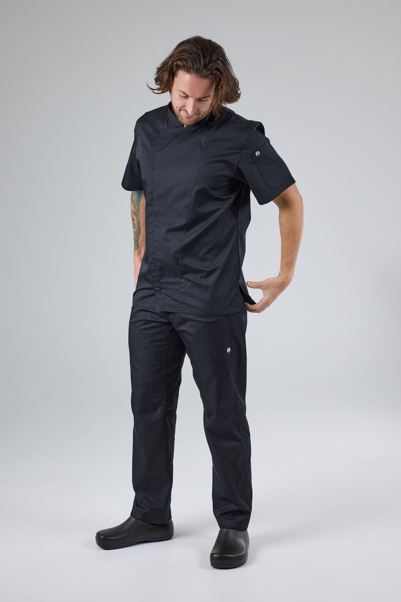 Cannes Press Stud Chef Jacket