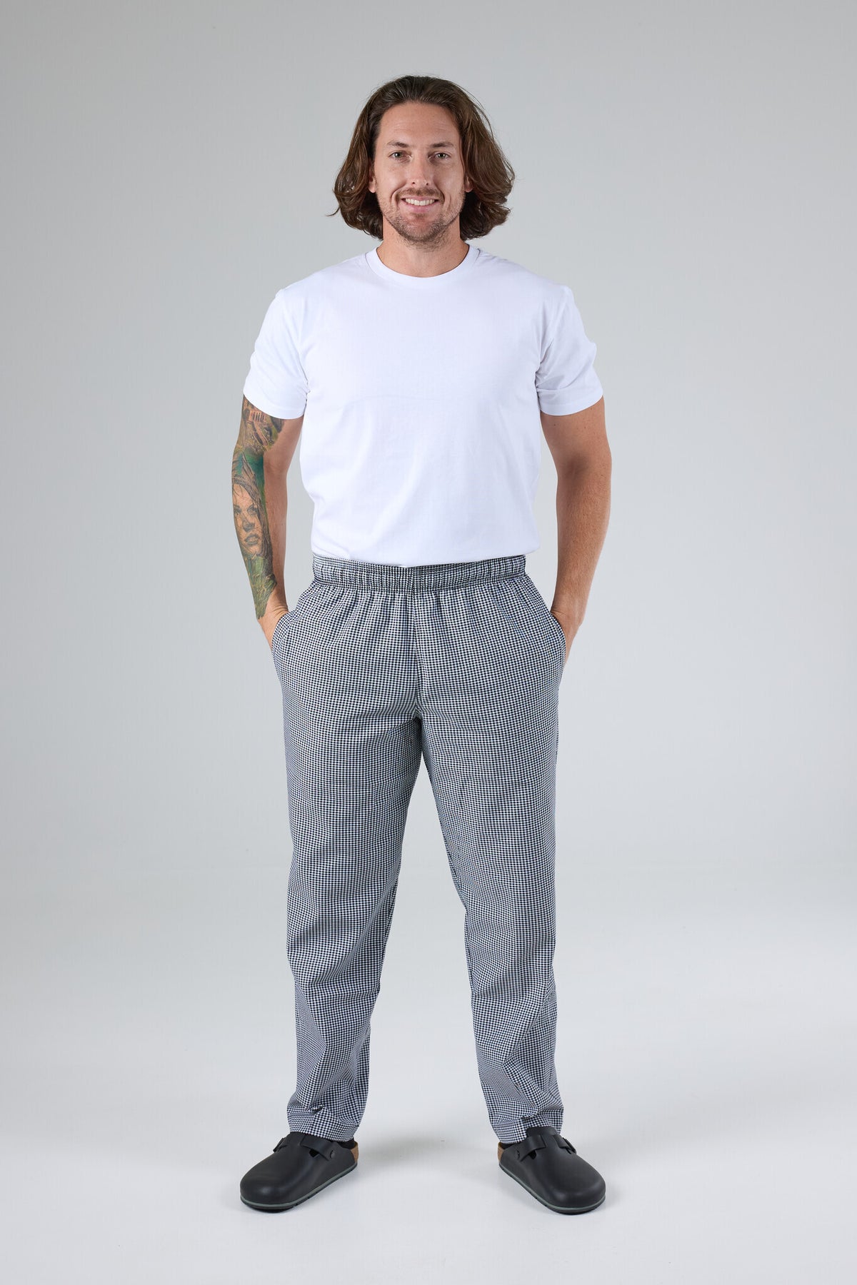 Essential Men's Baggy Chef Pants - Main Image