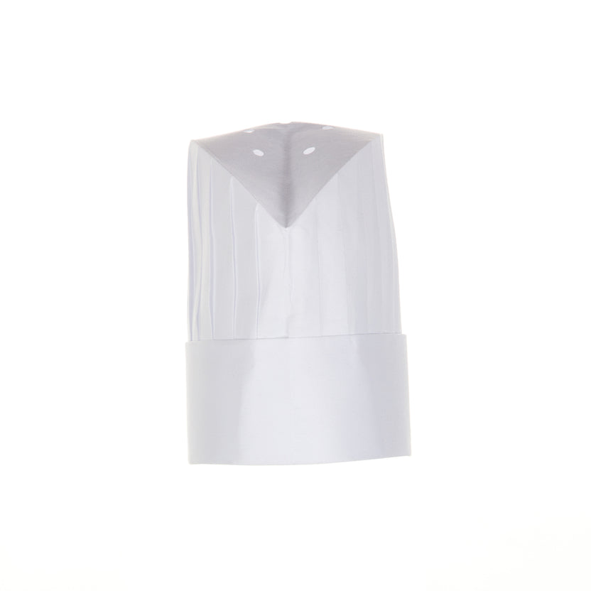 Chef Works Rn107730 Chef Works Oval Top Pleated Chef Hat - 12