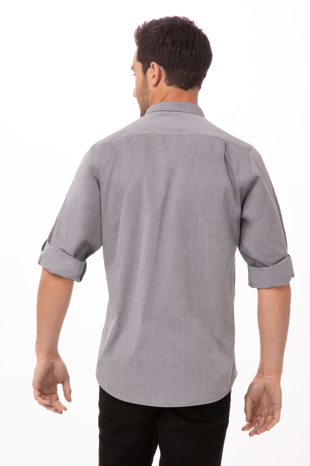 Chef Works Camicia Chambray Uomo (SLMCH005 Chef Works Camicia Chambray Uomo (SLMCH005