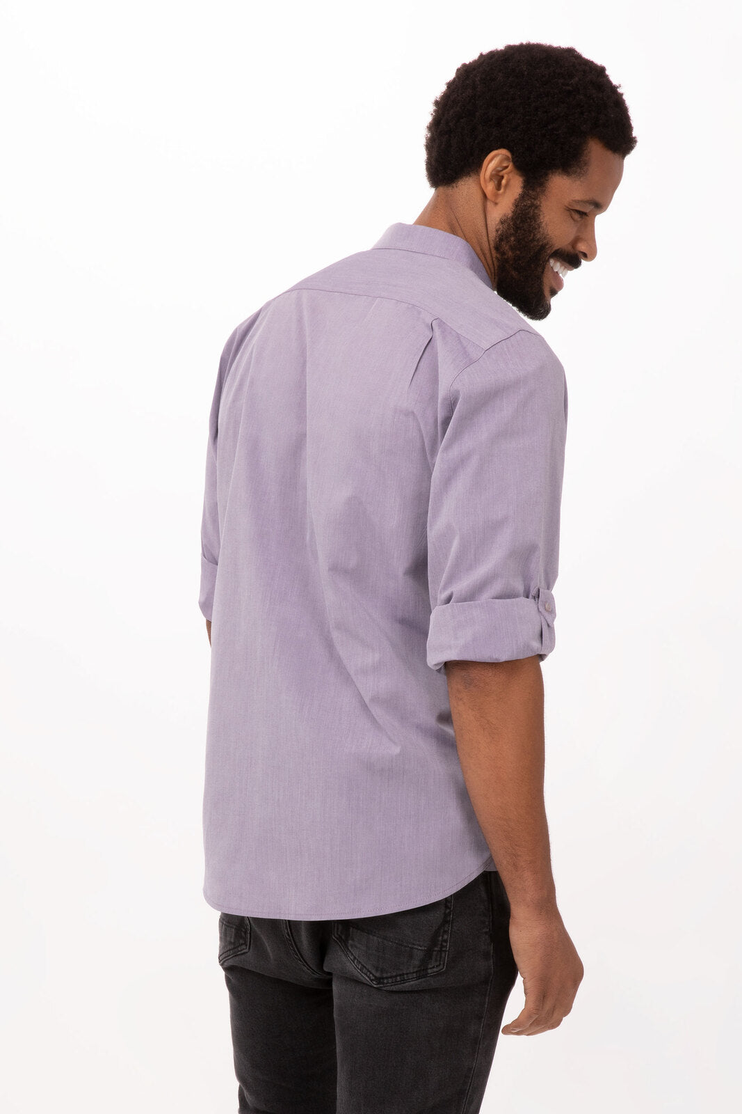 Modern Chambray Men's Dress Shirt – Chef Works