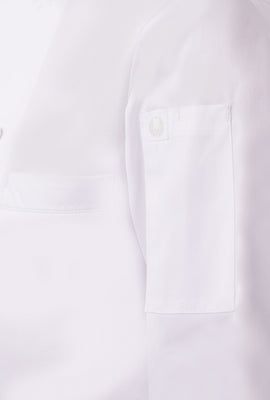 Madrid Men's Premium Cotton Chef Jacket White